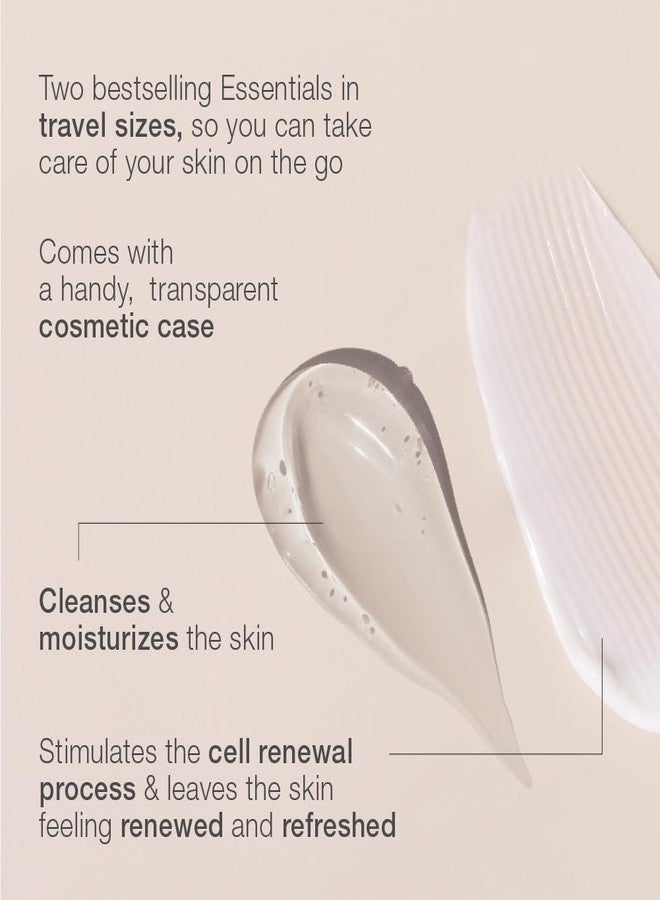 سكينكود مجموعة سكينكود ديستنيشن دريم للعناية بالبشرة | جل منظف ومنقي 75 مل وكريم منشط للخلايا يدوم 24 ساعة 30 مل | أساسيات السفر للنساء | سي إم جلوكان، برو فيتامين ب5 | مجموعة هدايا للعناية بالبشرة ومرطب للوجه - Image 4